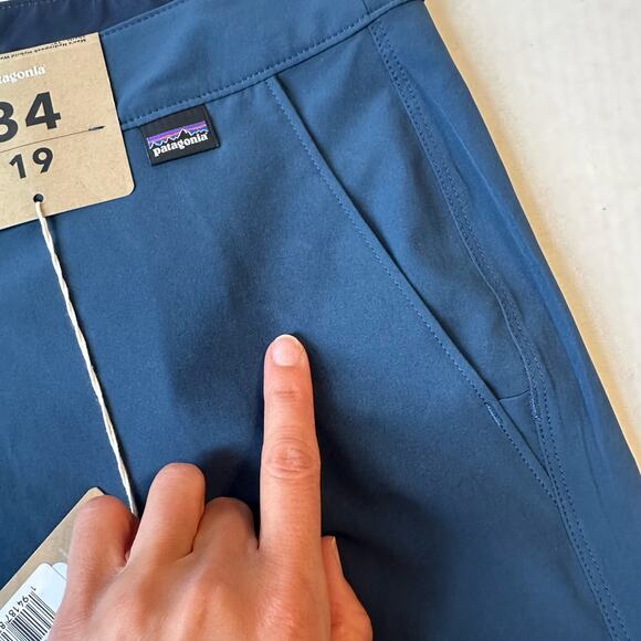 Patagonia Mens Hydropeak Hybrid Walk Shorts Sz 34 - 19" - Picture 10 of 13